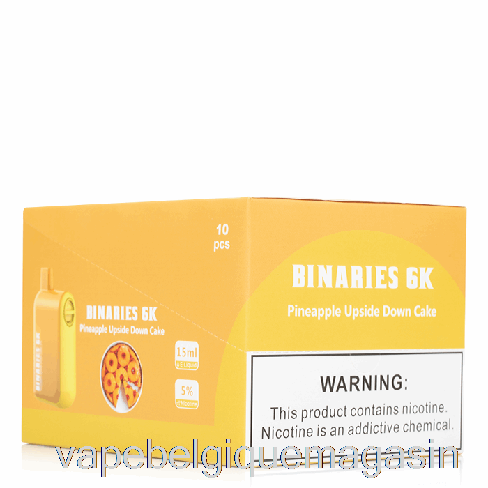 Vape Shop Bruxelles [10-pack] Horizon Binaires 6k 6000 Jetables